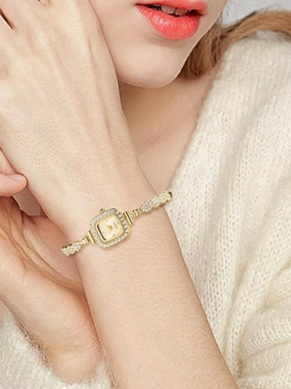 Anthropologie elegant gold